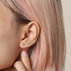Star-shaped Ear Climber