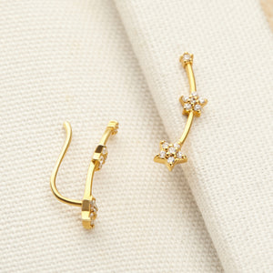 Star-shaped Ear Climber