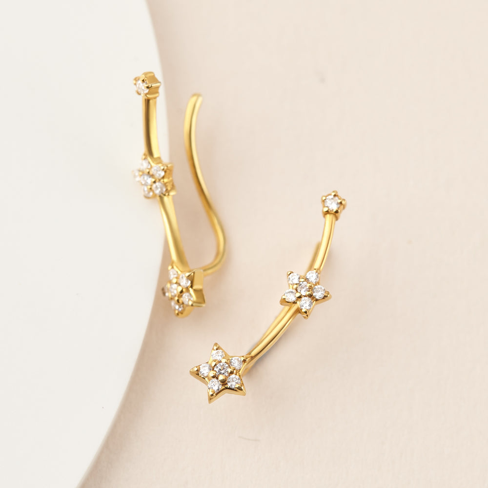 Star-shaped Ear Climber