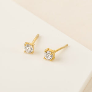 Round Diamond-shaped Stud