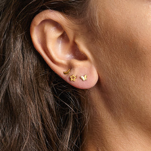 Tiny Star-shaped Earrings