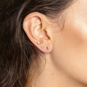 Tiny Star-shaped Earrings