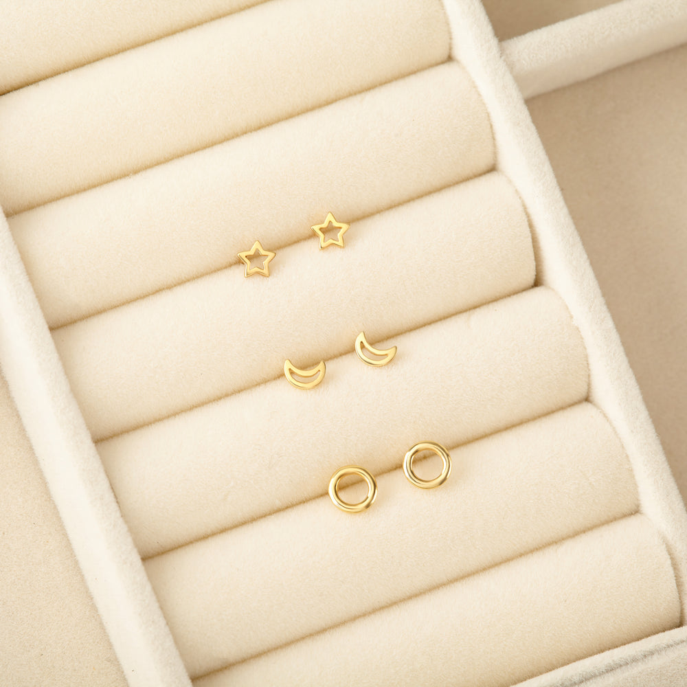 Tiny Star-shaped Earrings