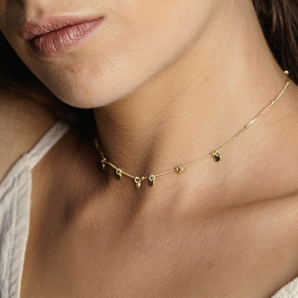 Mini Coin Charms Necklace