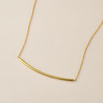 Minimal Tubular Necklace