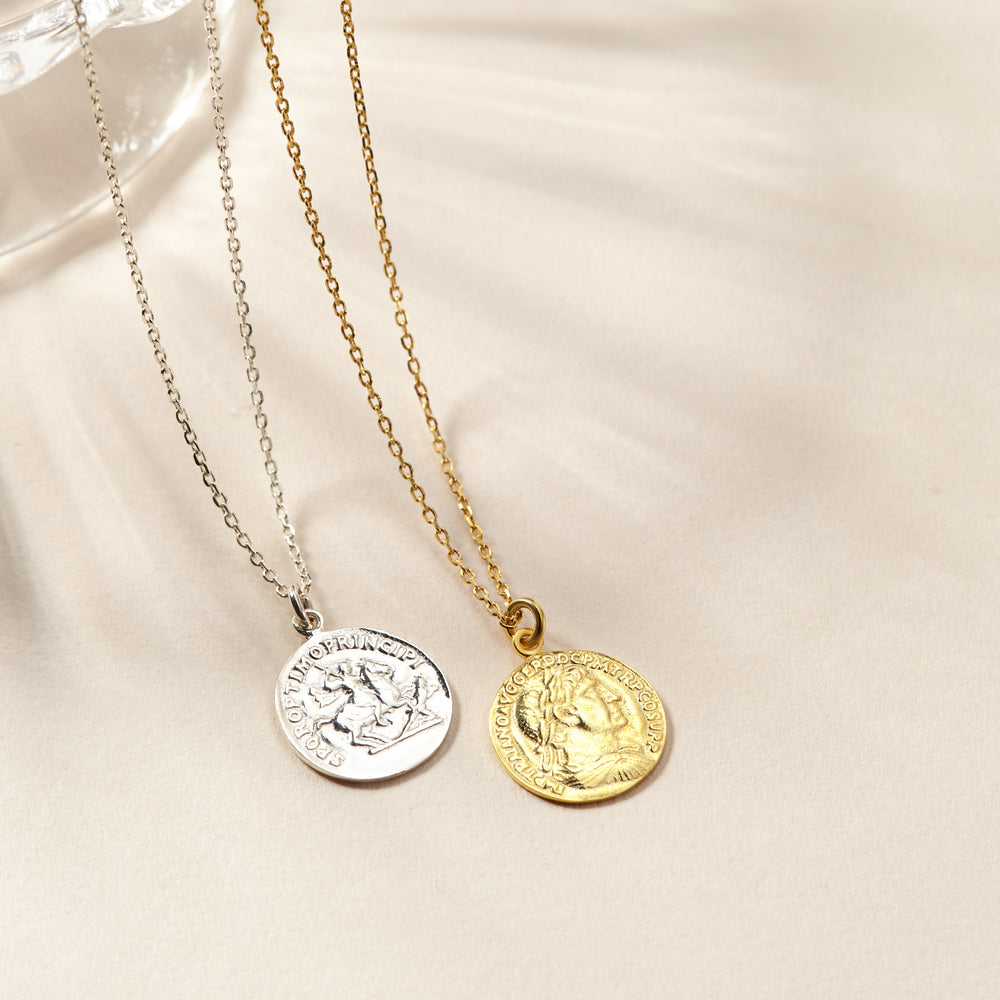 Coin Charm Necklace
