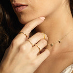 V-shaped Minimal Ring