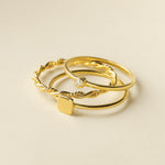 Braid-shaped Band Ring